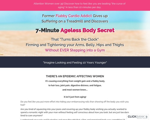 7 Minute Ageless Body Secret 7 Minute Ageless Body Secret
